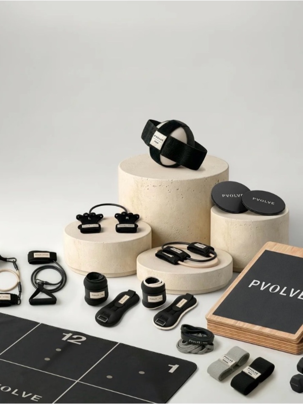 Pvolve Total Transformation Home Exercise Gym Bundle